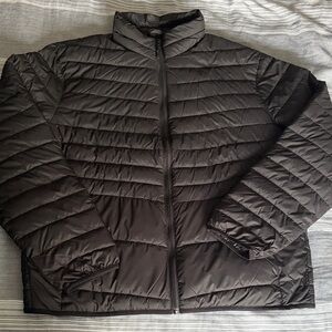 Jack and Jones Men's Black Puffer Jacket